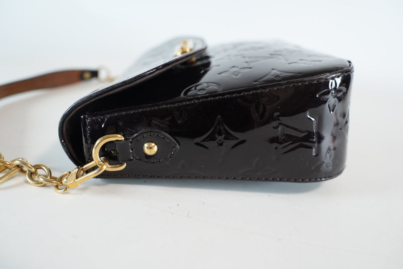 Louis Vuitton Monogram Vernis Rodeo Drive Amarante Shoulder Bag Used