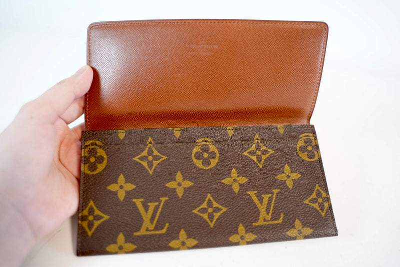 Louis Vuitton Monogram Porto Circle Wallet Used
