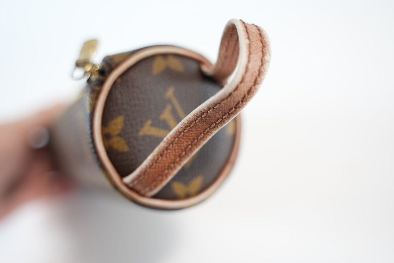 Louis Vuitton Monogram Trousse Ronde Accessories Pouch Used