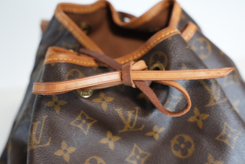 Louis Vuitton Monogram Montsouris GM Backpack Used