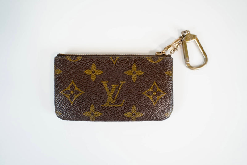 Louis Vuitton Monogram Pochette Cle Key Holder Used