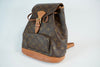 Louis Vuitton Monogram Montsouris MM Backpack Used