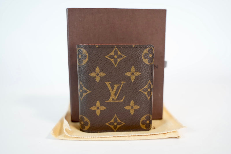 Louis Vuitton Monogram Portefeuille Magellan Bi-fold Wallet Used