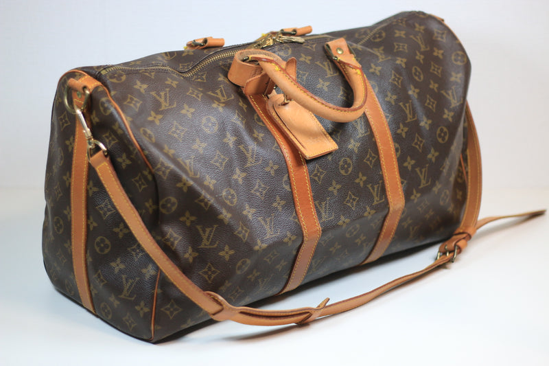 Louis Vuitton Monogram Keepall Bandouliere 50 Used