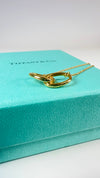 Tiffany & Co. Double Loop AU750/K18 Gold Necklace Used