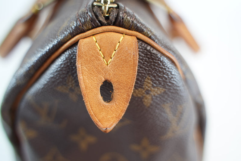 Louis Vuitton Monogram Speedy 25 Handbag Used