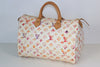 Louis Vuitton Limited Edition Aquarelle Watercolor Speedy 35 Handbag Used