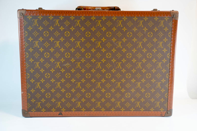 Louis Vuitton Monogram Bisten 60 Trunk Used