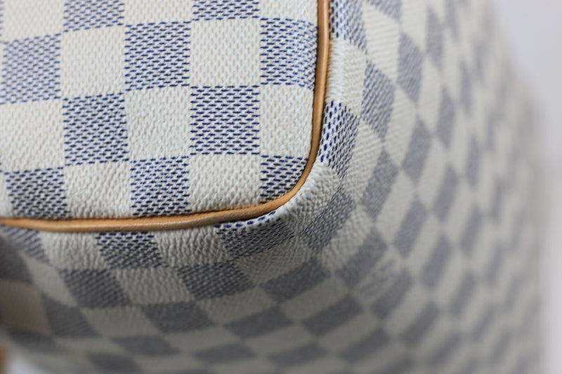 Louis Vuitton Damier Azur Speedy 30 Used