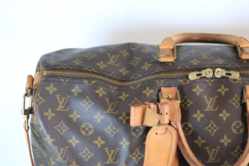 Louis Vuitton Monogram Keepall Bandouliere 55 Duffle bag Used