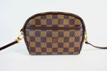 Louis Vuitton Damier Ebene Pochette Ipanema 2way Bag Used