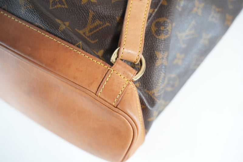 Louis Vuitton Monogram Montsouris GM Backpack Used
