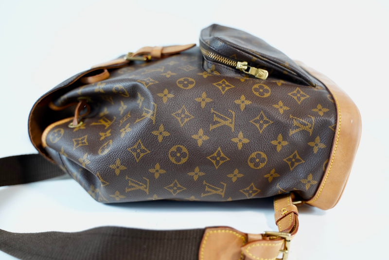 Louis Vuitton Monogram Montsouris GM Backpack Used