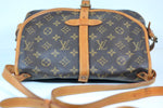 Louis Vuitton Monogram Saumur 30 Crossbody Bag Used