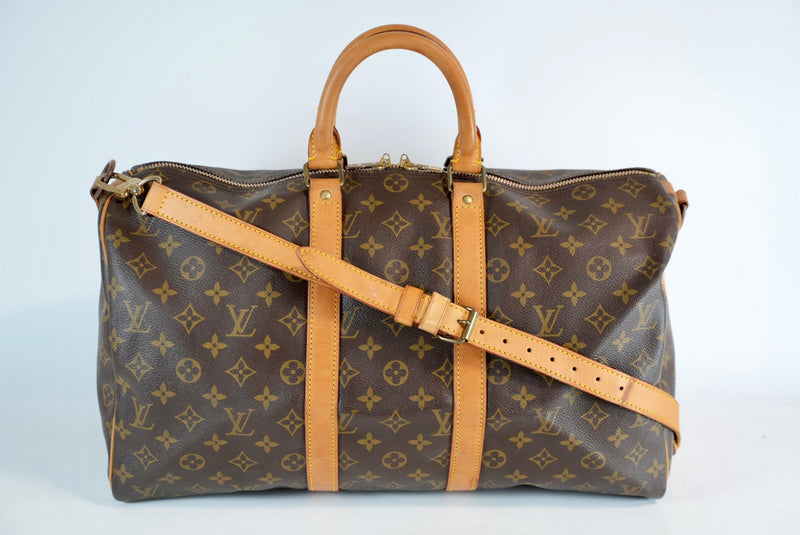 Louis Vuitton Monogram Keepall Bandouliere 45 Used
