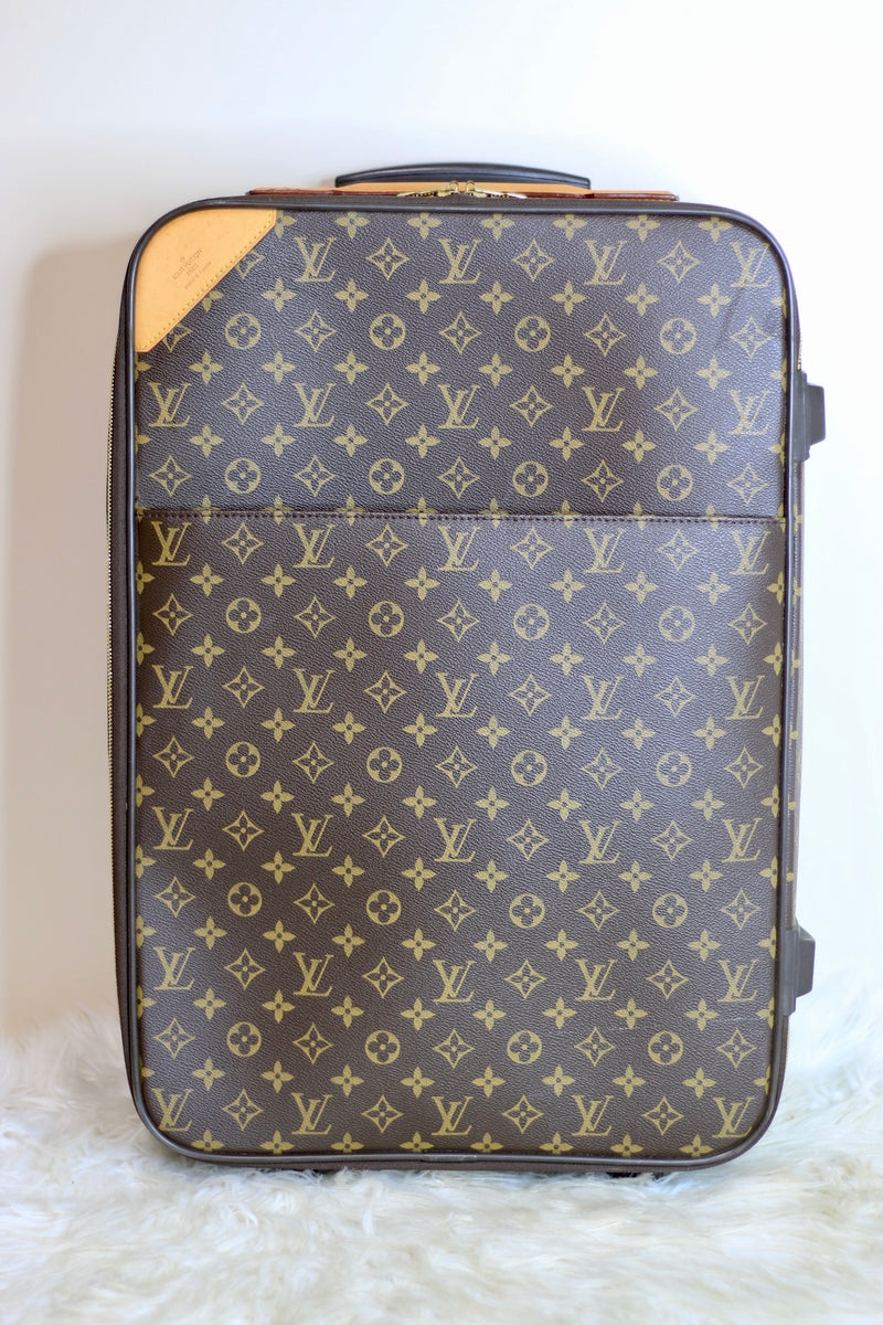 Louis Vuitton Monogram Pegase 55 Rolling Luggage Used