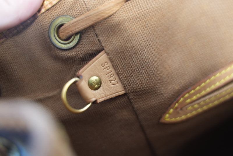 Louis Vuitton Monogram Montsouris MM Backpack Used