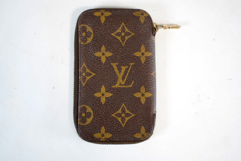 Louis Vuitton Monogram Zippy Pochette Cle Used