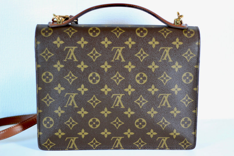 Louis Vuitton Monogram Monceau 28 Two Way Bag Used