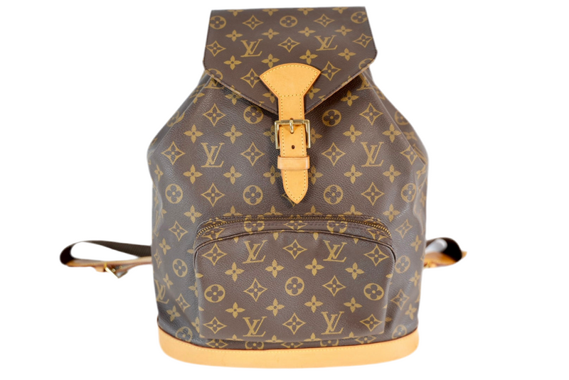 Louis Vuitton Monogram Montsouris GM Backpack Used