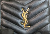 YSL Cassandra Bifold Wallet Black