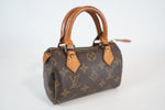 Louis Vuitton Monogram Mini Speedy HL w/ strap Used