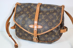 Louis Vuitton Monogram Saumur 30 Crossbody Bag Used