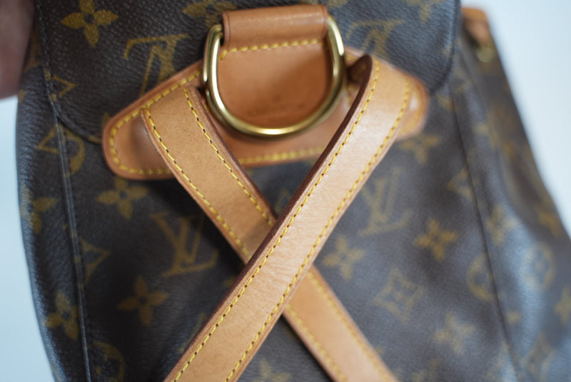 Louis Vuitton Monogram Montsouris MM Backpack Used