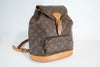 Louis Vuitton Monogram Montsouris MM Backpack Used
