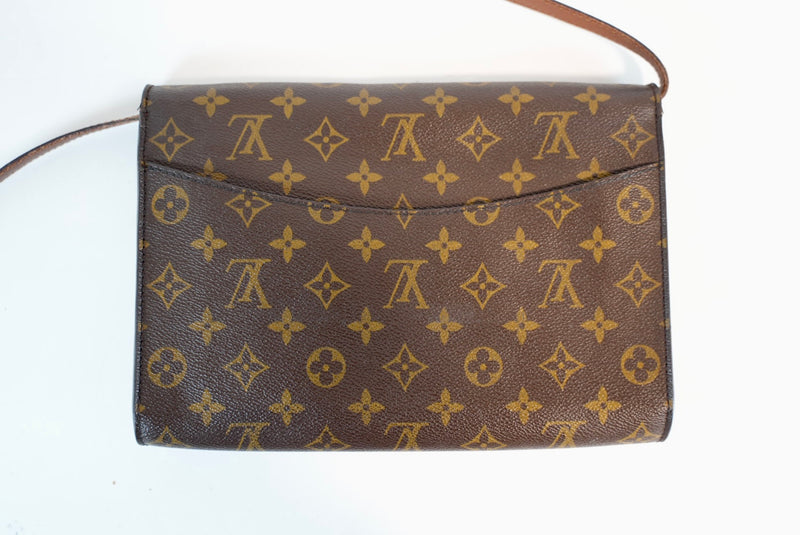 Louis Vuitton Monogram Pochette Bordeaux Sling Bag Used