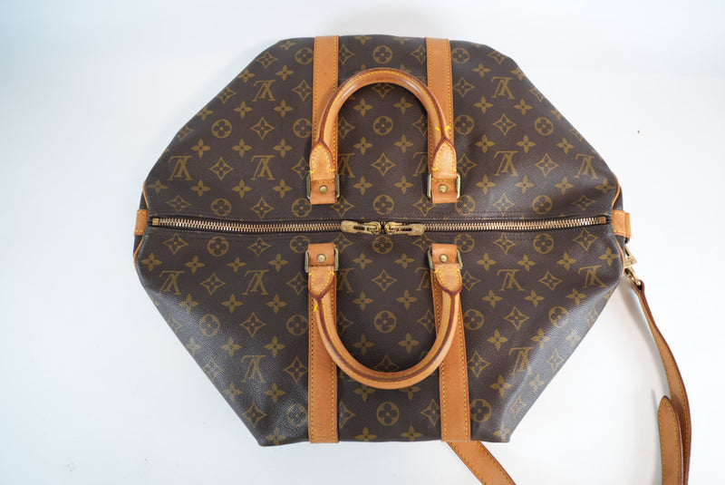 Louis Vuitton Monogram Keepall Bandouliere 45 Used