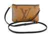 Louis Vuitton Giant Monogram Reverse Double Zip Pochette Used