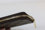 Louis Vuitton Damier Ebene Compact Zippy Wallet Used