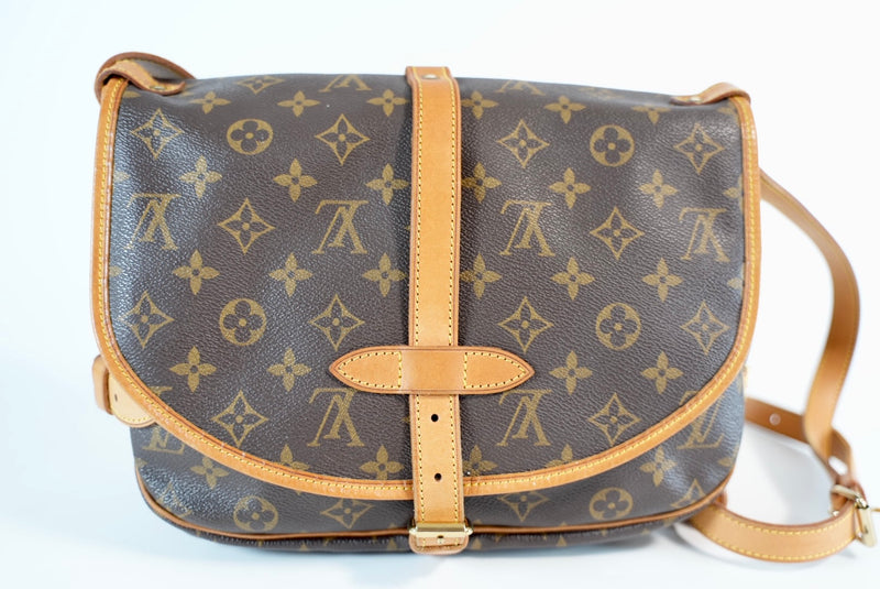 Louis Vuitton Monogram Saumur 30 Used