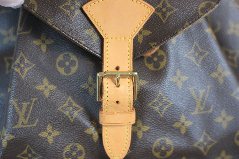 Louis Vuitton Monogram Montsouris GM Backpack Used