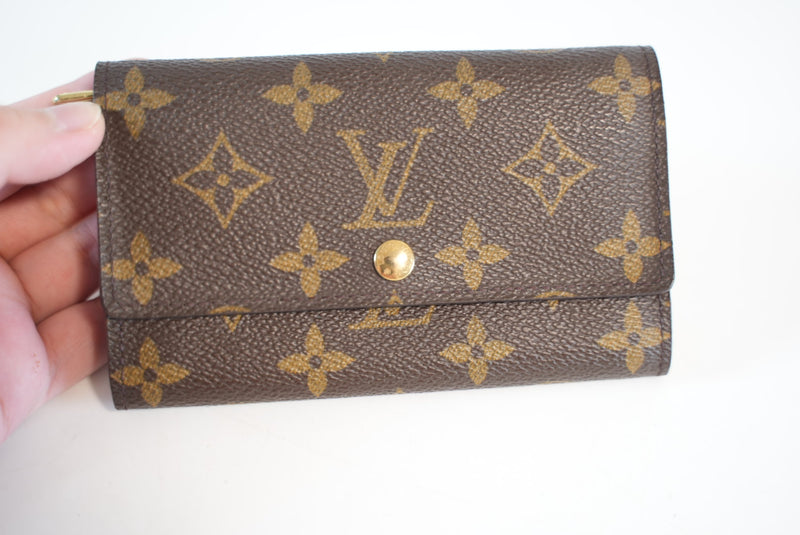 Louis Vuitton Monogram Porto Monnaie Zippy Coin Purse Used