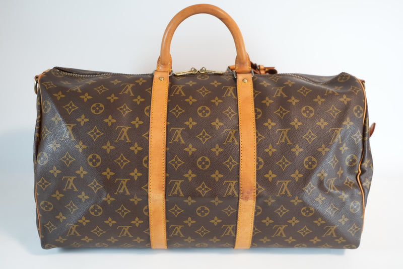 Louis Vuitton Monogram Keepall Bandouliere 50 Used