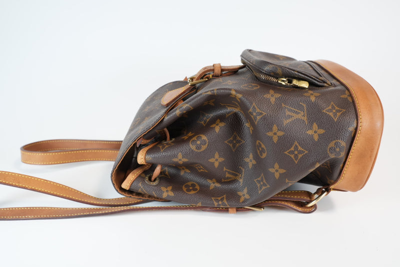 Louis Vuitton Monogram Montsouris MM Backpack Used