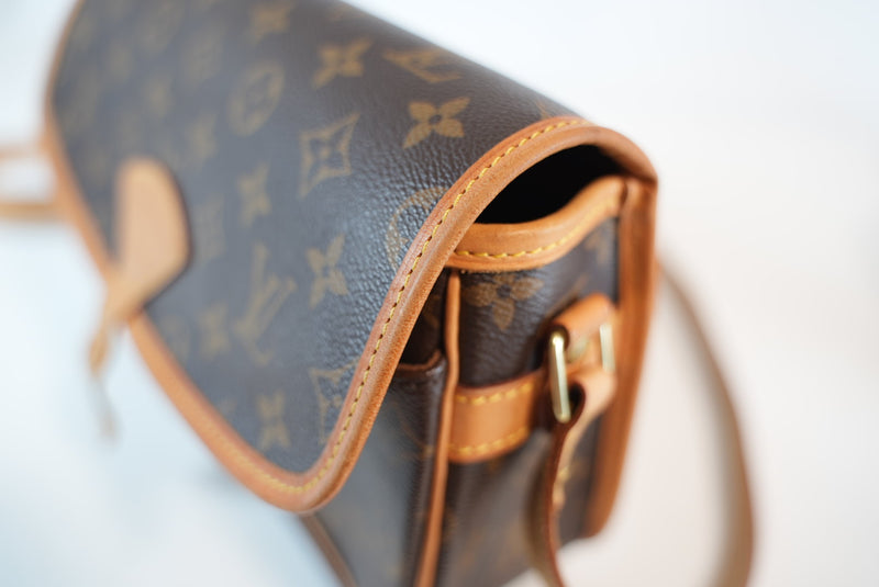 Louis Vuitton Monogram Sologne Crossbody Bag Used