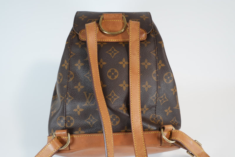 Louis Vuitton Monogram Montsouris MM Backpack Used