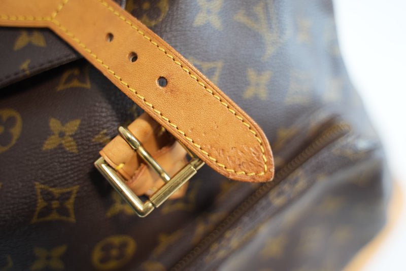Louis Vuitton Monogram Montsouris GM Backpack Used