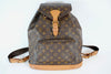 Louis Vuitton Monogram Montsouris GM Backpack Used