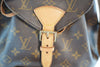 Louis Vuitton Monogram Montsouris MM Backpack Used