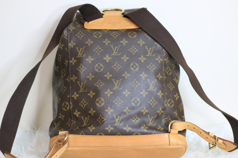 Louis Vuitton Monogram Montsouris GM Backpack Used