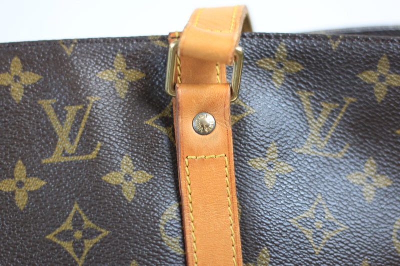 Louis Vuitton Monogram Sac Shopping PM Tote Bag Used