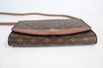 Louis Vuitton Monogram Pochette Bordeaux Sling Bag Used