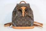 Louis Vuitton Monogram Montsouris PM/Mini Backpack Used