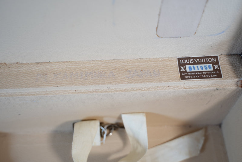 Louis Vuitton Monogram Bisten 60 Trunk Used