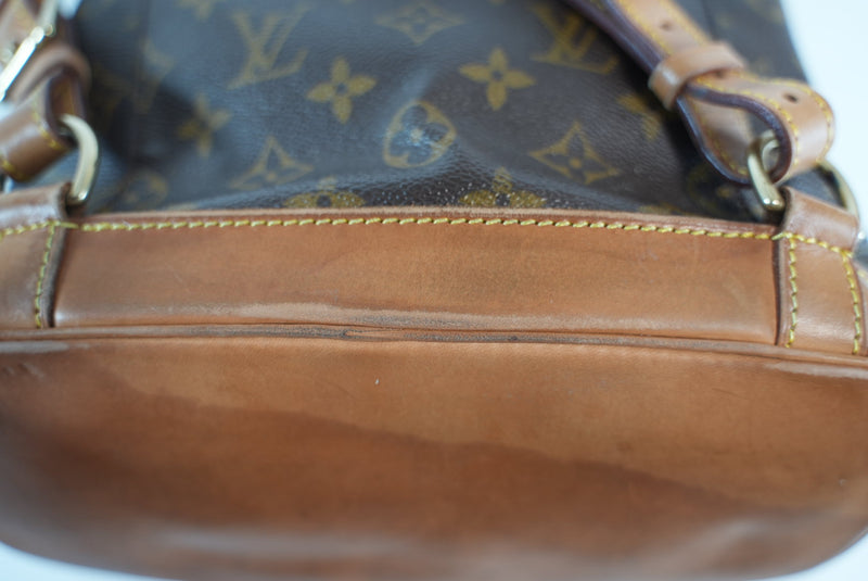 Louis Vuitton Monogram Montsouris MM Backpack Used