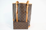 Louis Vuitton Mono Bucket GM W/ Pouch Used
